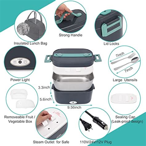 Boîte à déjeuner électrique chauffage alimentaire boîte à déjeuner