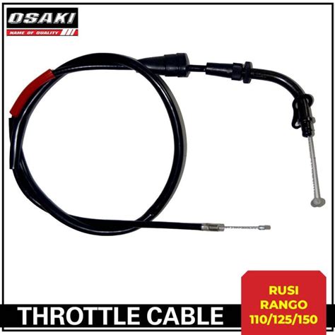 Rusi Rango 110 125 150 Osaki Motorcycle Throttle Cable Lazada PH