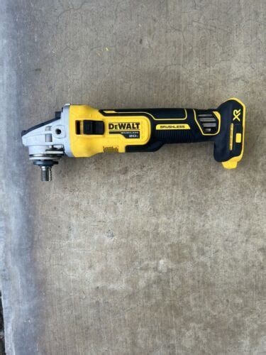 Dewalt Dcg Brushless V Max Xr Grinder Tool Only Read