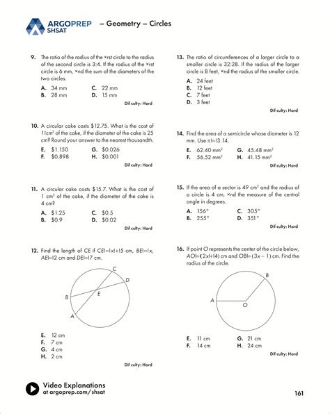 Shsat Practice Test With Answers Shsat Practice Test Review