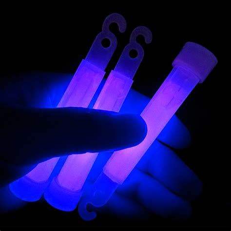 4 Inch Light Sticks 50 Blue Color Cheap Glow Sticks