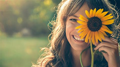 Uma Mulher Prop Sito Primavera Da Vida