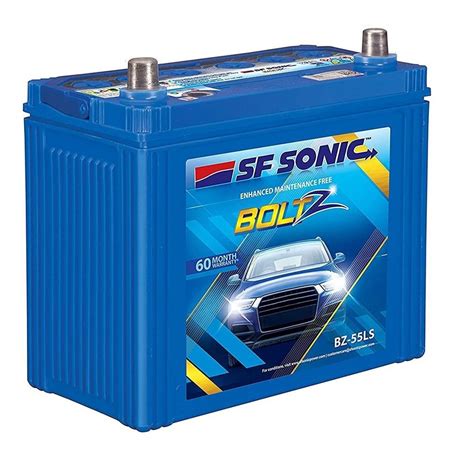 55 Ah SF Sonic Car Batteries SF Sonic Automotive Battery Latest Price