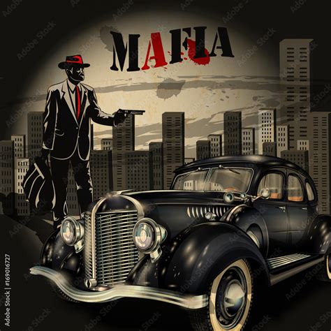 Mafia Or Gangster Background Stock Photo Adobe Stock