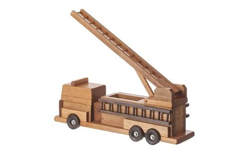 American Made Wooden Toy Fire Truck from DutchCrafters Amish Furniture