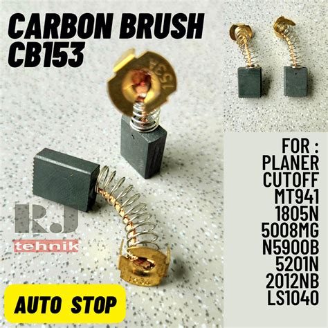 Carbon Brush CB153 Arang Spul Sepul Bostel Kul Router Trimmer Cut Off