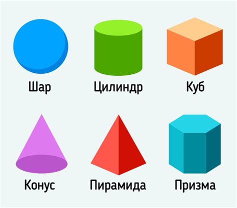 Виды геометрических фигур / Бери и делай