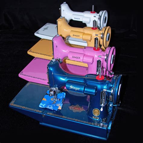 Fresh From The Spa Our Newest Painted Featherweight Machines Sewing