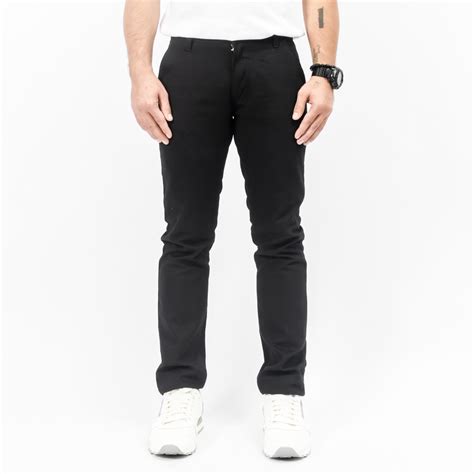 Jual Gizmo Celana Chino Panjang Black Shopee Indonesia