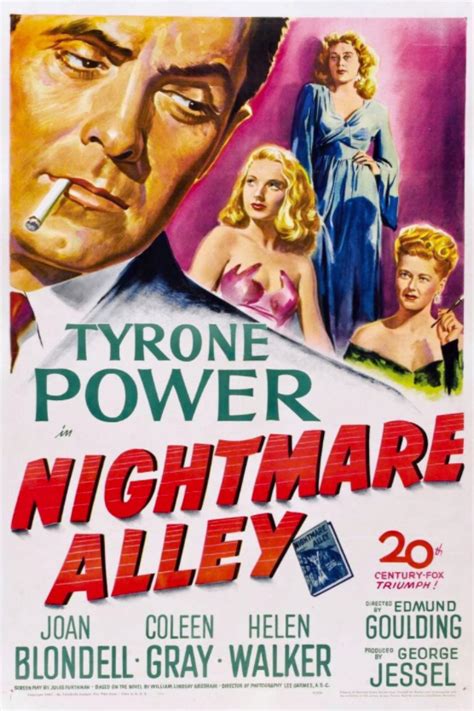 Nightmare Alley 1947 Suffers From Tell Over Show And The Ending