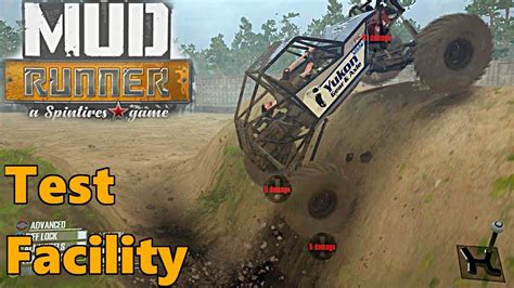 Spintires Mud Runner Test Facility Map Youtube