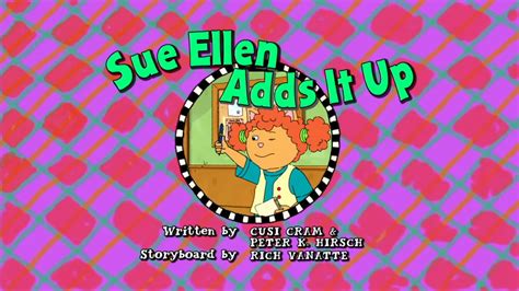 Sue Ellen Adds It Up | Arthur Wiki | FANDOM powered by Wikia