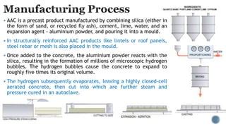 Aerated Autoclaved Concrete Ppt