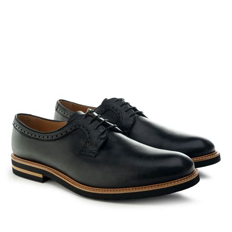 Chaussures Pour Hommes Style Oxford En Cuir Noir Hommes Grandes Pointures Hommes Chaussures