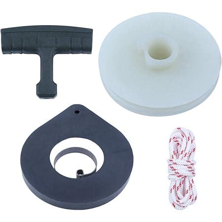 Amazon Recoil Pull Starter Spring Pulley Handle Grip Rope Kit For