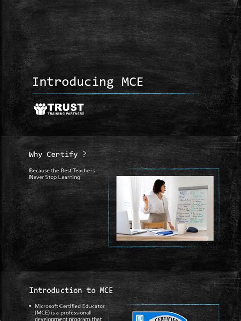 mce introduction