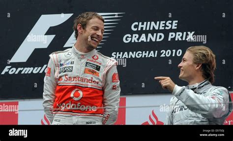 British Formula One Driver Jenson Button Of Mclaren Mercedes L And