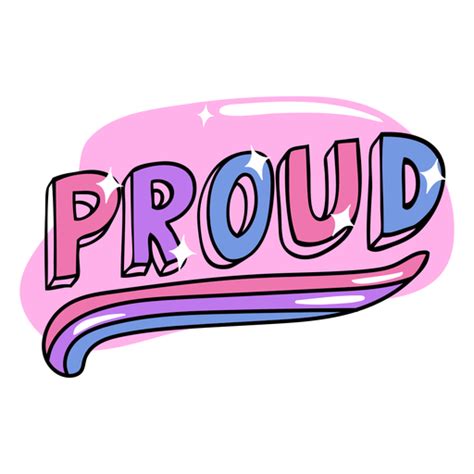 Proud Pride Sign Color Stroke Png And Svg Design For T Shirts