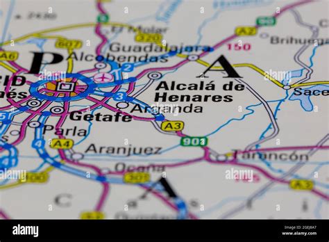 Arganda Map Hi Res Stock Photography And Images Alamy