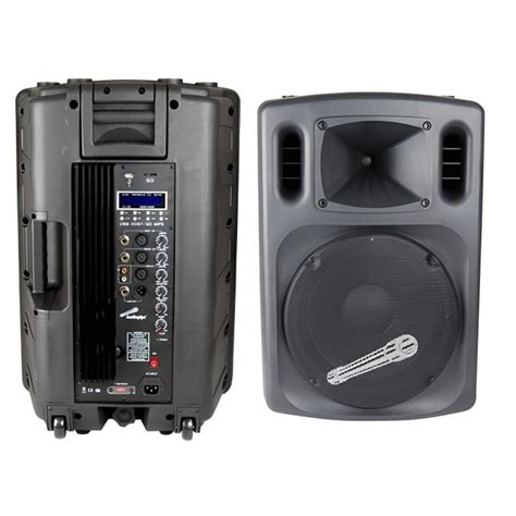 Bocina Activa Audiopipe 15 500W USB SD BT Precio Guatemala Kemik