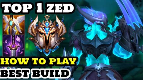 Wild Rift Zed Top 1 Zed Full Gameplay How To Play Zed Youtube