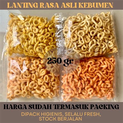 Jual Lanting Bumbu Rasa Asli Kebumen Gram Shopee Indonesia