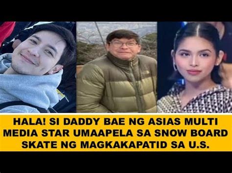 HALA SI DADDY BAE NG ASIAS MULTIMEDIA STAR UMAAPELA SA SNOW BOARD