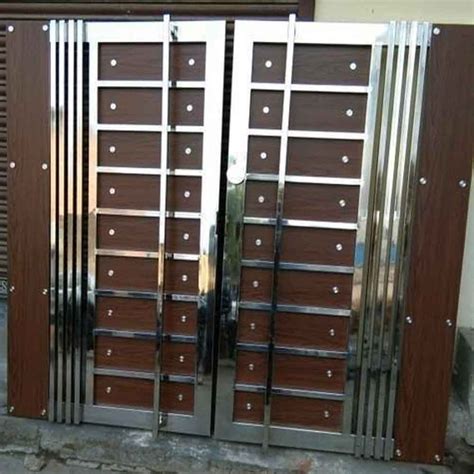 Stainless Steel Hpl Cladding Ss Hinged Gate For Home At Rs 450 Kg In