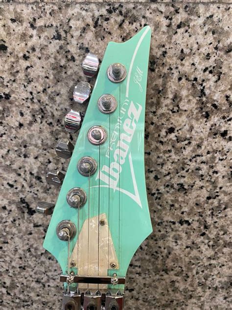 Ibanez Jem V Sfg Steve Vai Signature Electric Guitar W Case Sea Foam