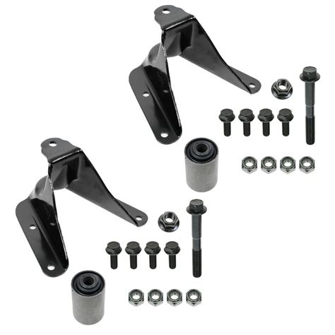 Front Leaf Spring Shackle Bracket Repair Kit Pair Set For Ford Pickup