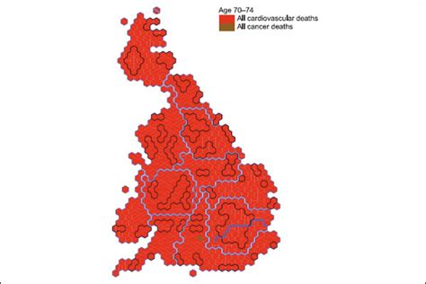 Bbc News In Maps Map Of The Week Age 70 74