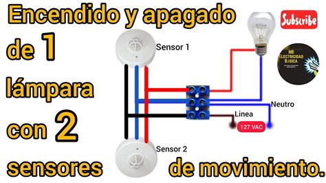 Cómo conectar 2 sensores de movimiento a una misma lámpara LA MEJOR