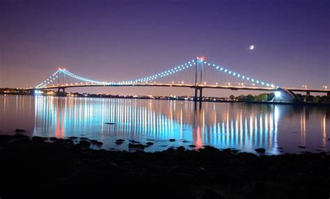 Bronx Whitestone Bridge I Was All Alone On A Beach In T Flickr