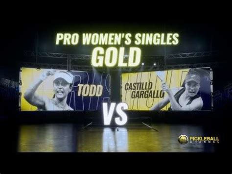 Women S PRO Singles GOLD From The 2023 US Open Pickleball Championships