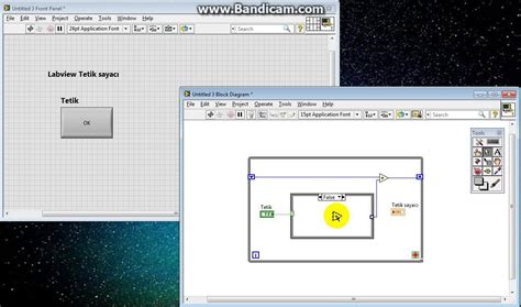 Labview Tetik sayacı Labview Counter YouTube