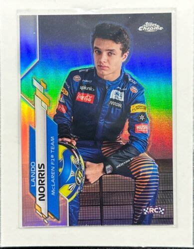 Topps Chrome Formula F Lando Norris Sp Variation Refractor