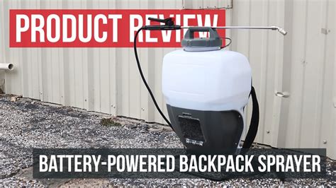 The Solutions Battery Powered Backpack Sprayer Youtube