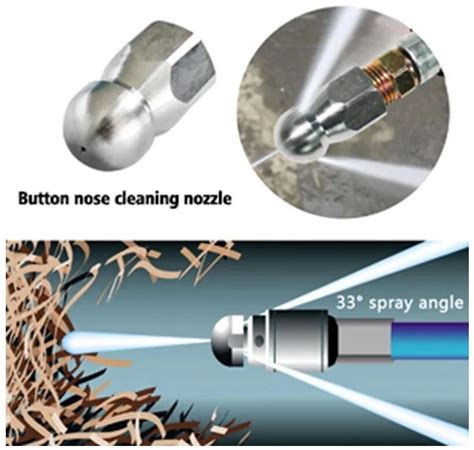 Форсунка TavZar для шланга промывки (прочистки) канализации (040 ...