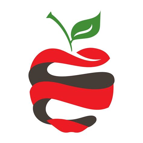 Apple logo design concept 35813788 Vector Art at Vecteezy