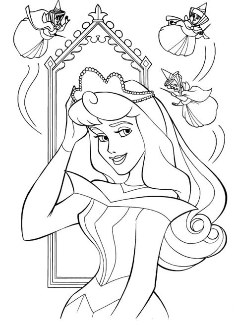 Coloriage Princesse Aurore Et Prince Philippe Télécharger Et Imprimer