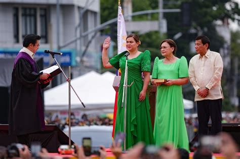 Sara Duterte Takes Oath As Philippines 15th Vp Abs Cbn News