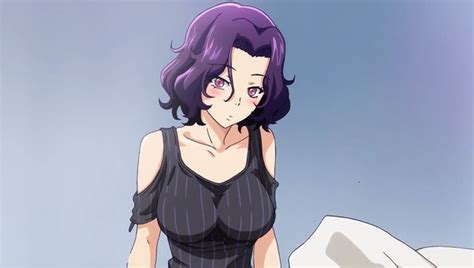 Female Anime Characters With Short Purple Hair