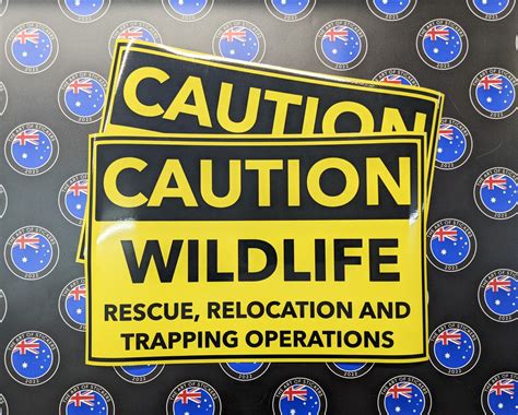 Wildlife Rescue Vehicle Magnets The Art Of Stickers Australia
