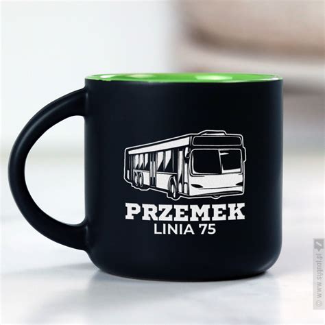 Kubek Kierowcy Autobusu Grawerowany Kubek Z Personalizacj Sygnat