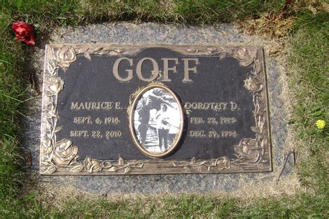 Maurice Eaton Goff Sr 1918 2010 Find A Grave Memorial