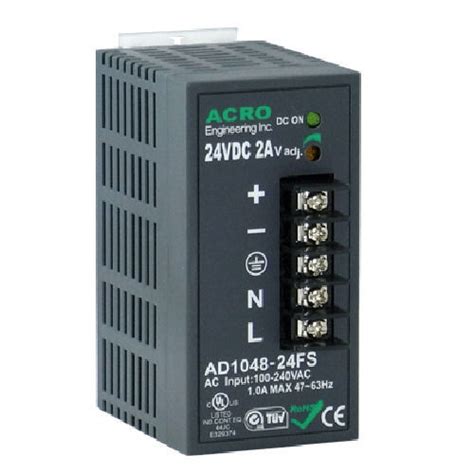 Alimentation électrique AC DC AD1048FS series Acro Engineering inc