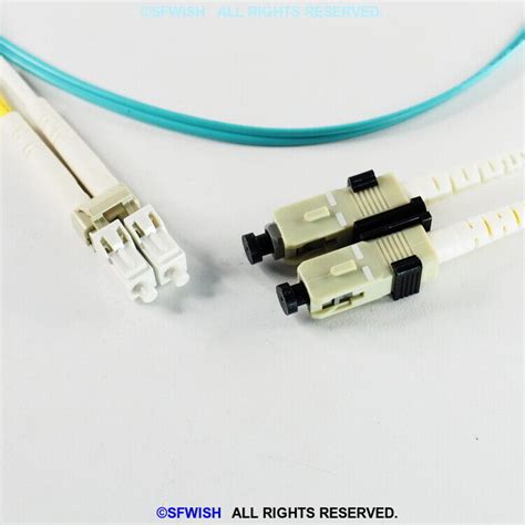 NEW CommScope Lazrspeed 550 LC To SC Fiber Optic Patch Cord 1 6mm