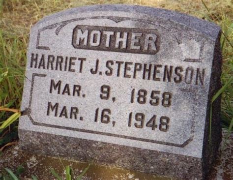 Harriet Jane Hattie Boylan Stephenson 1858 1948 Find A Grave Memorial