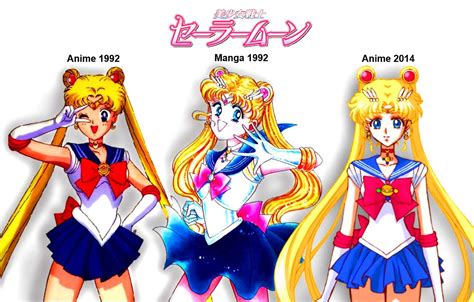 Sailor Moon throughout the ages | Sailor moon, Sailor moon crystal ...