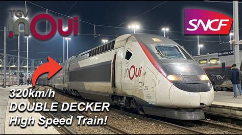 Paris To Marseille At 320km H By TGV Duplex High Speed Train First